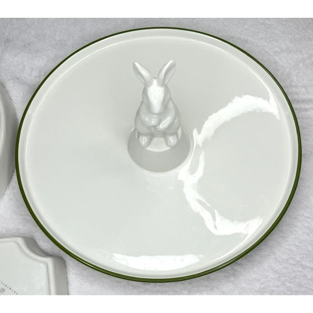 Pottery Barn Beatrix Potter Peter Rabbit Lazy Susan w/ Trays *Read Descrip*
